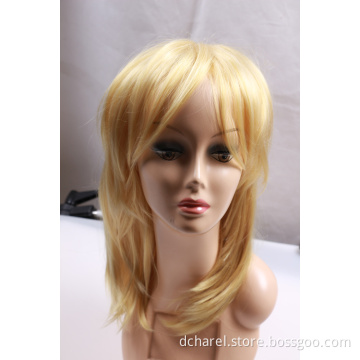 2015 New Design Fashion Popular 100% Kanekalon Synthetic/Fibre Hair Wig